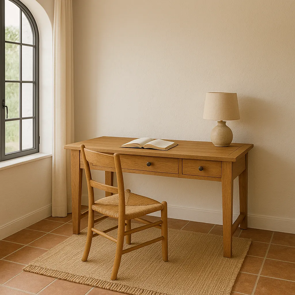 Choose Natural Wood Furniture for office decore